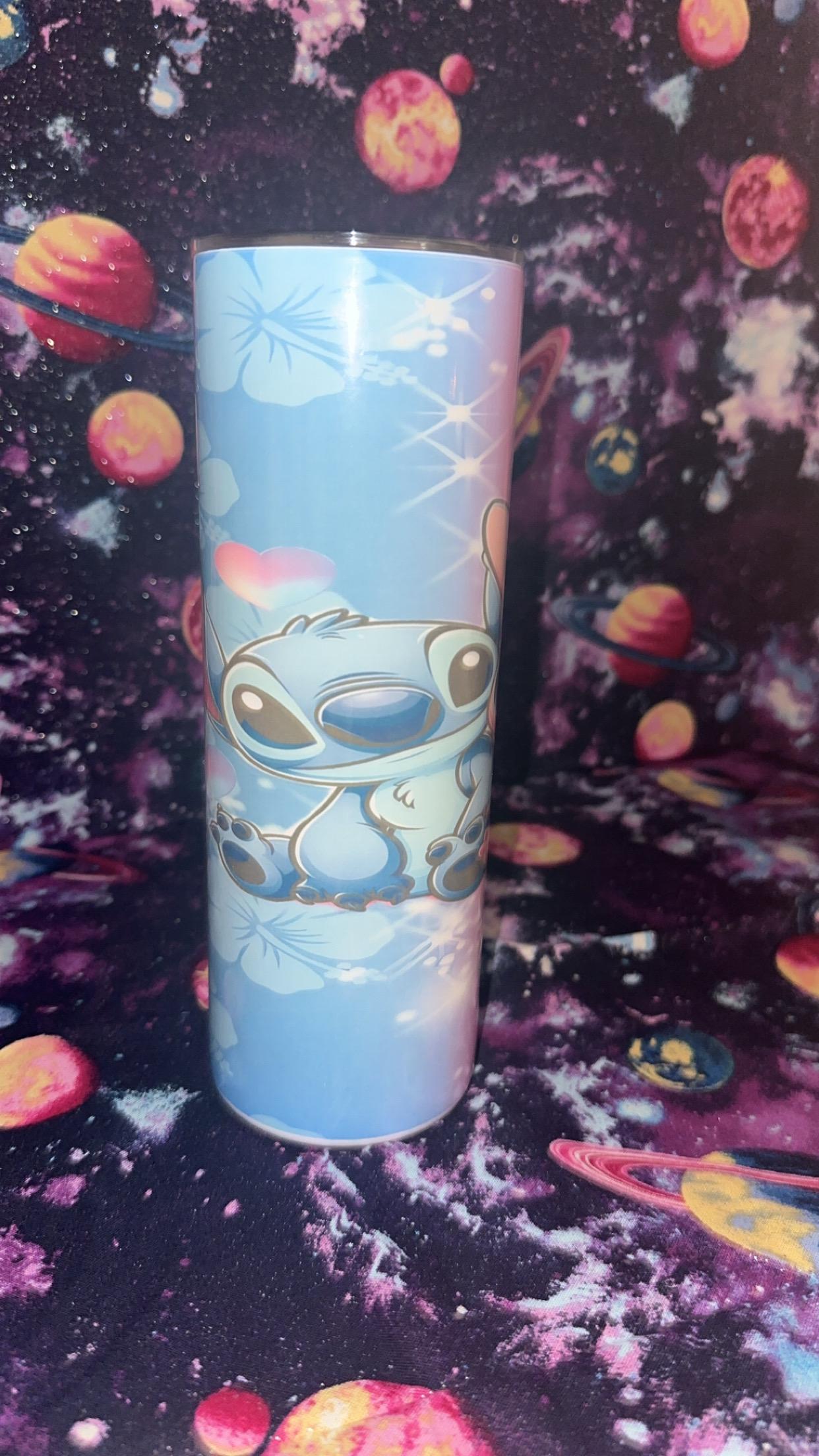 Stitch and Angel Tumbler