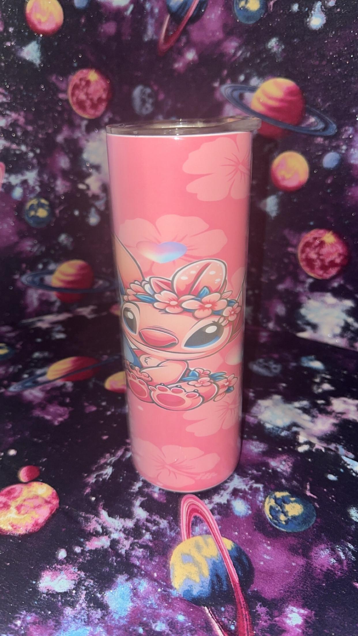 Stitch and Angel Tumbler