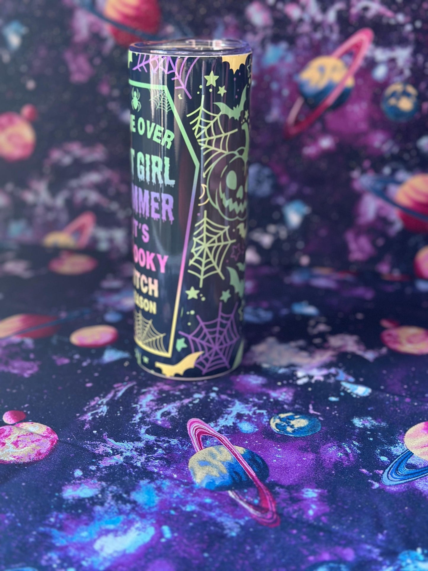 Spooky B*tch Season Tumbler (Colorful)