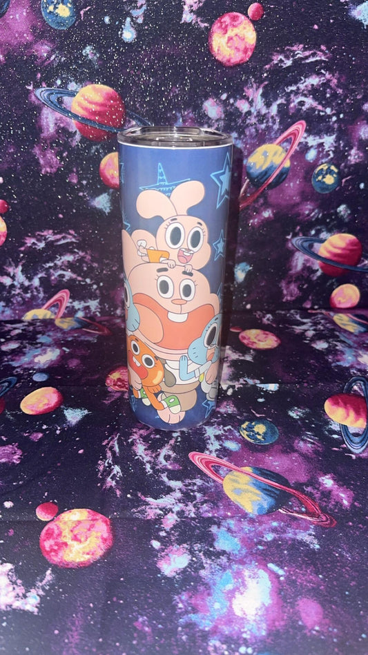 Gumball Design 20oz Metal Tumbler